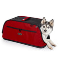 Sleepypod Air - American Red Cross Edition Airline Approved Pet Carrier and Crash-Tested Car Seat for Cats and Dogs up to 18 lbs (Strawberry Red)