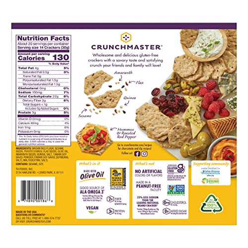 Multi Grain Crackers, 21 Ounce C439303