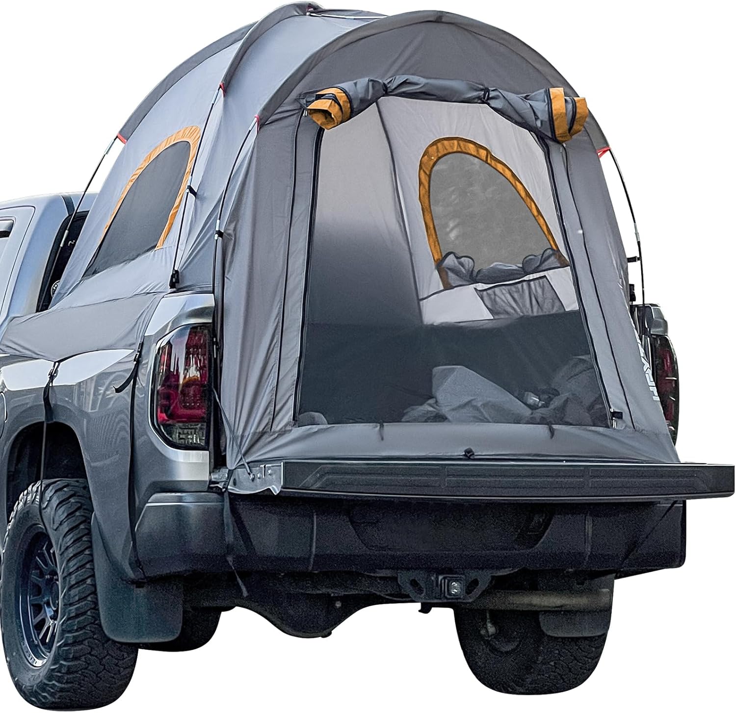 HEYTRIP Truck Bed Tent 5.0ft-6.8ft Waterproof Pickup Truck Tent Double Layer 2 Person Truck Tent for Camping Fishing