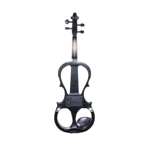Silent Electric Violin with Ebony Fittings, Full Body Mahogany V871