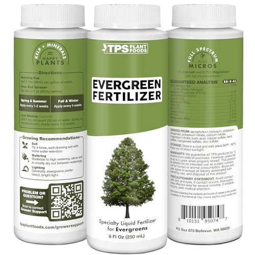 Liquid Fertilizer for Evergreen Trees and Shrubs, 32 oz S132