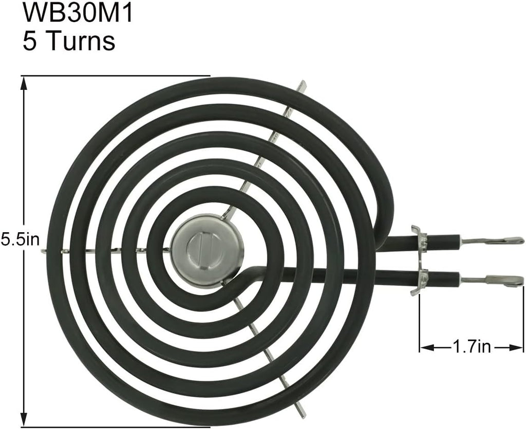 Range Stove Top Surface Element Burner Kit 2 pcs 6 Inch and 2 pcs 8 Inch J352188