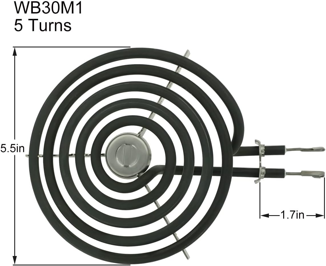 Range Stove Top Surface Element Burner Kit 2 pcs 6 Inch and 2 pcs 8 Inch J352188