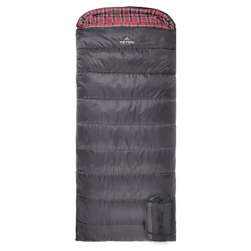 TETON Sports Celsius XXL, -25, 20, 0 Degree Sleeping Bags, All Weather Sleeping Bags for Adults, Camping Made Easy and Warm. Compression Sack Included