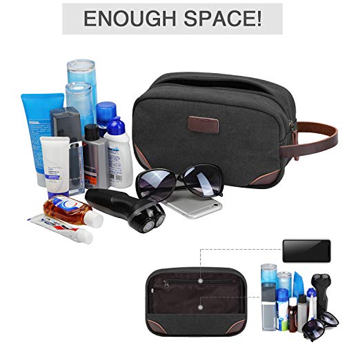 Men's Canvas Travel Toiletry Bag TSA Approved C9063