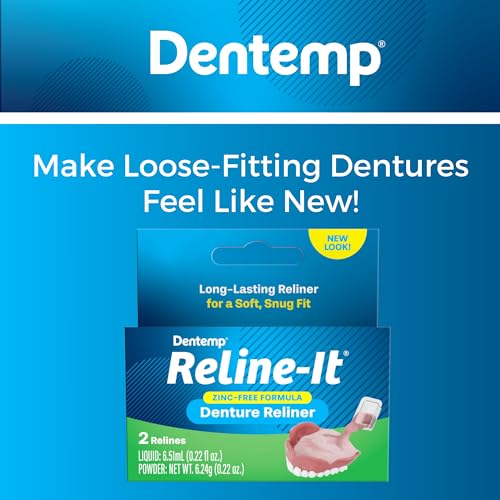 Denture Reline Kit for Upper and Lower Dentures I37212