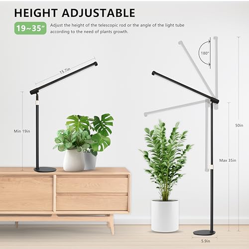 Full Spectrum LED Grow Light with Stand for Indoor Plants E481