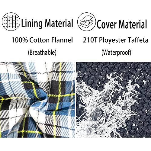 0 Degree Sleeping Bag Cotton Flannel XXL for Adults Cold Weather Camping P2476