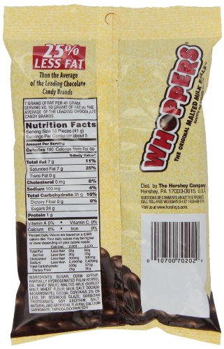Chocolate Malted Milk Balls Candy, 12 oz (Pack of 6) F9214