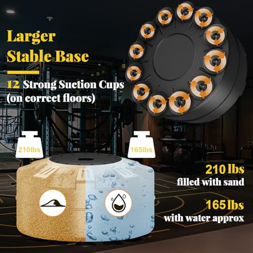 Freestanding Heavy Punching Bag with Stand and Boxing Gloves G508647