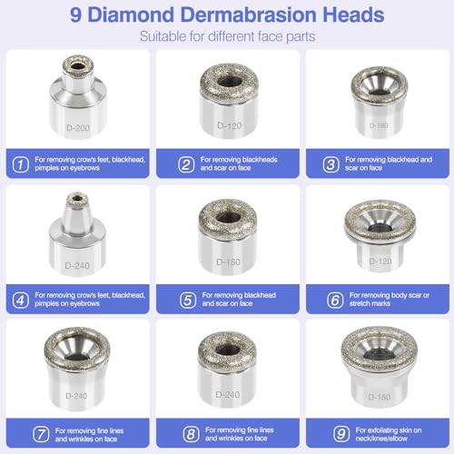Microdermabrasion Machine Handheld Facial Tool for Home Use I747131