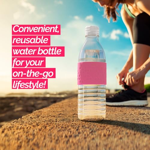 Reusable Tritan Water Bottle with Spill Resistant Lid, 16.9 oz, Light Blue R276