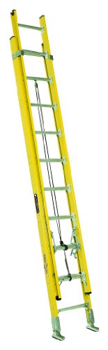 Louisville Ladder 16-foot Fiberglass Extension Ladder, 375-Pound Load Capacity, Type IAA, FE4220HD