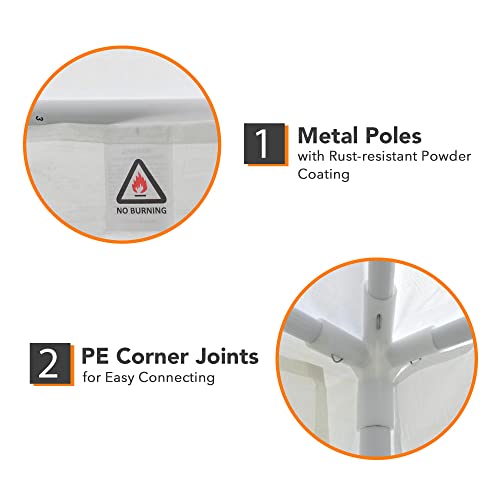 10x10ft Spray Shelter Indoor Paint Booth Airbrush Tent Workstation F171