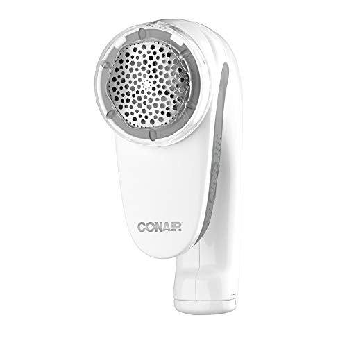 Conair Fabric Shaver and Lint Remover, Rechargeable Portable Fabric Shaver, Black
