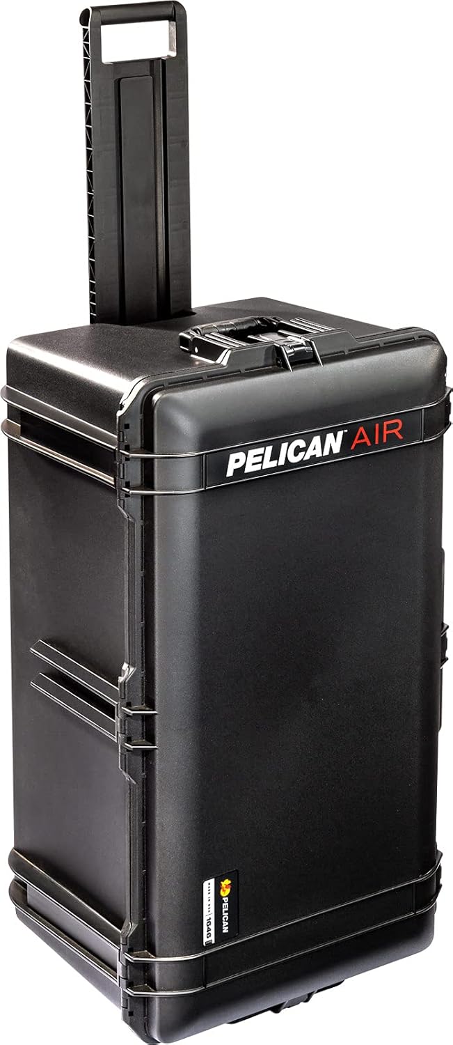 Color Case Black 1646 Air Case with Wheels and Foam X33982