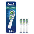 Oral-B Dual Clean Replacement Electric Toothbrush Head, 3 Count