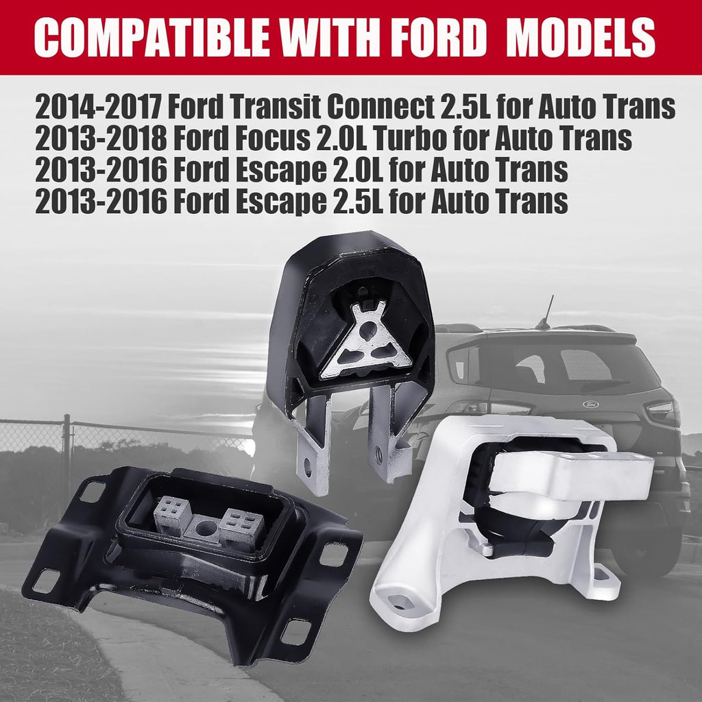 Engine Motor Mount for Ford Escape 2.0L 2.5L and Transit Connect 2.5L P3027