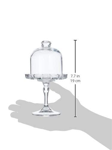 Mini Cake Stand with Dome Cover for Dessert Display C88059