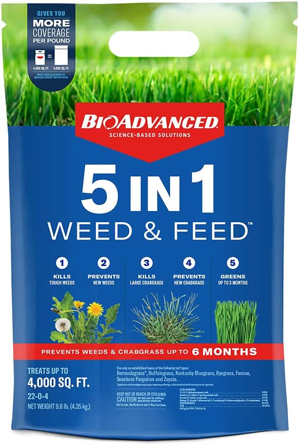 5 in 1 Weed and Feed Granules Z829
