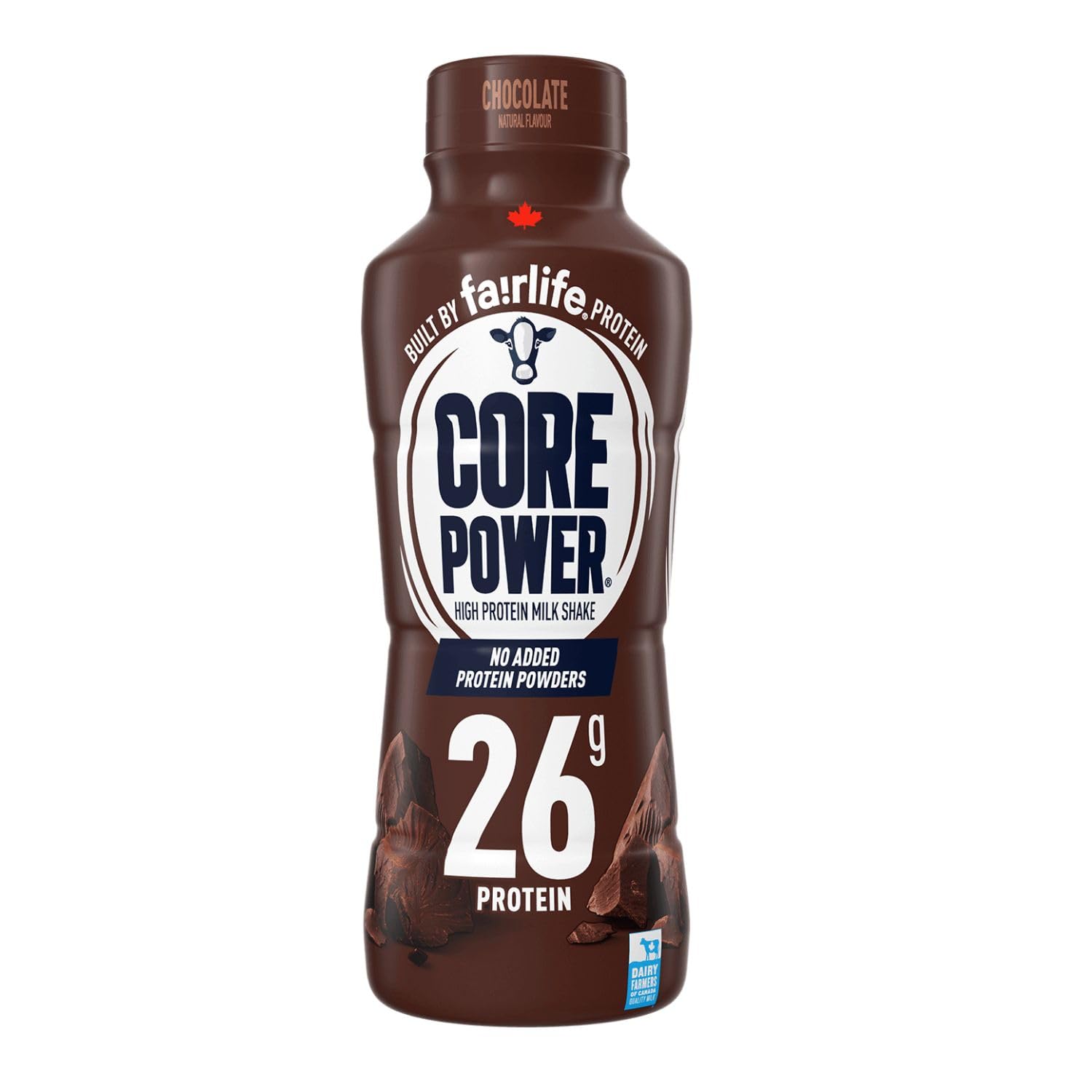 Chocolate Protein Milk Shakes, 414mL, Pack of 12 E919249