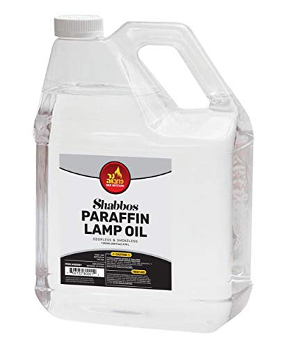1 Gallon Paraffin Lamp Oil - Smokeless, Odorless, Clean Burning - 2 Pack R9083