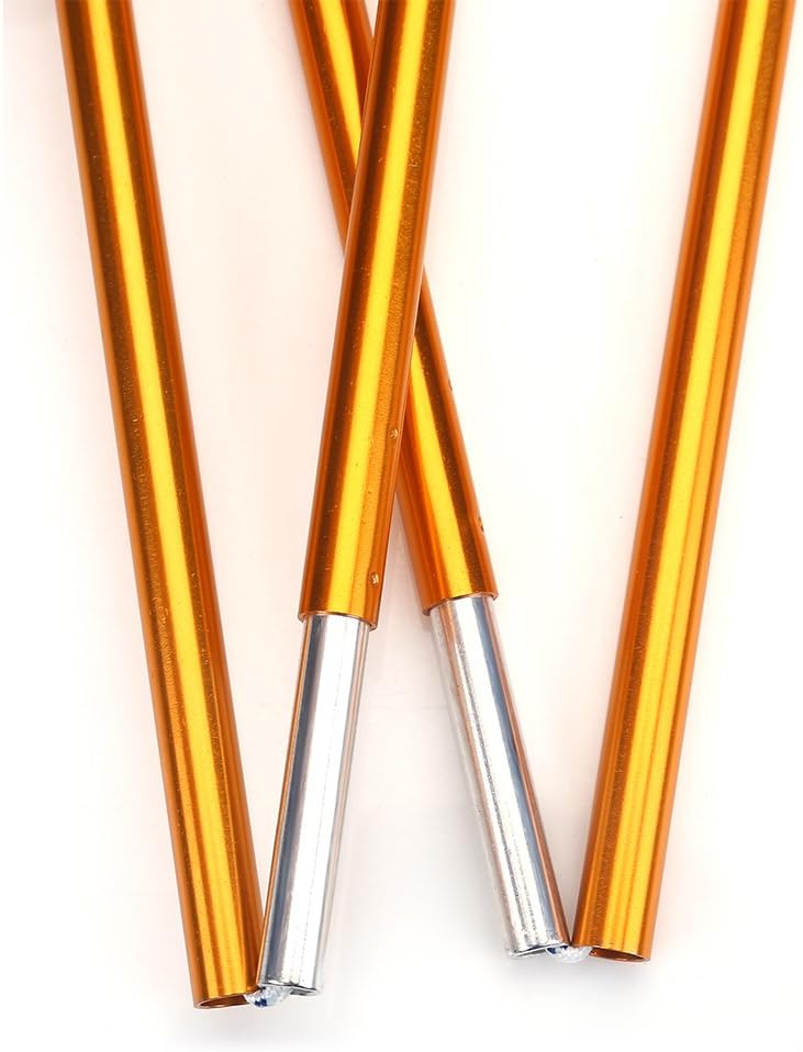 Tent Pole Repair Kit, 24 Sections Aluminum Alloy for Outdoor Camping Z523