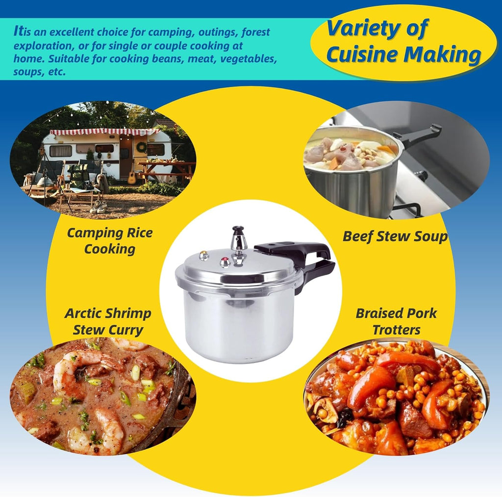 Stainless Steel Pressure Cooker, 3L, for Induction Cooker Y649169