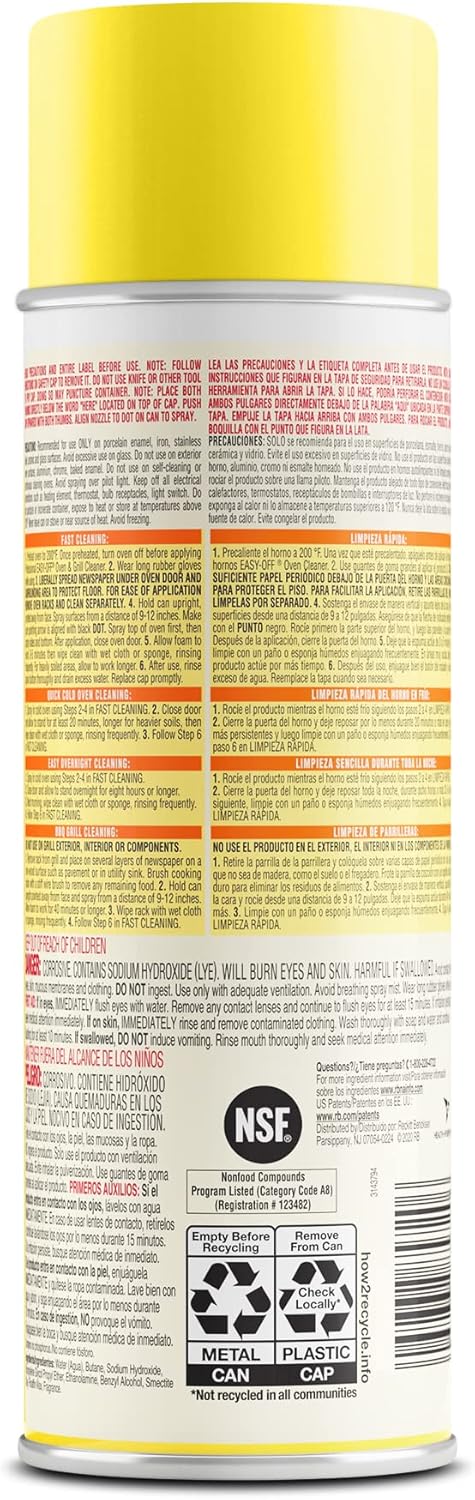 Heavy Duty Oven and Grill Cleaner, 48 Ounce B739214