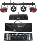 Chauvet DJ GigBAR Flex Lighting System w/Derby+Par Lights+Footswitch+Controller