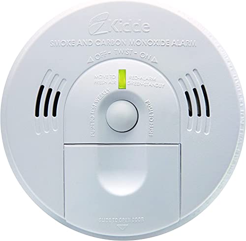 Smoke & Carbon Monoxide Detector, Hardwired, Battery Backup, 2-Pack H838
