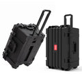Regetek 27 Inch Waterproof Hard Case with Wheels,Customizable Foam,Rolling Hard Case for cameras,lenses, Camcorder,Drone,Instrument,equipment, tool, IP67,Shockproof,Gear Roller Case 27"x 20"x 13"