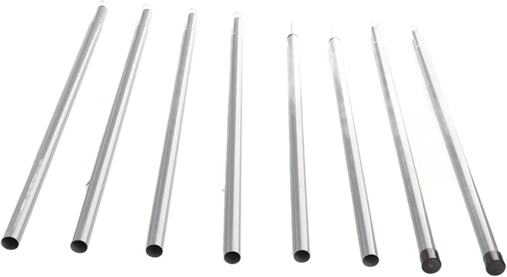 Telescoping Tarp Poles, Heavy Duty Adjustable Canopy Support Poles for Shelter B452963