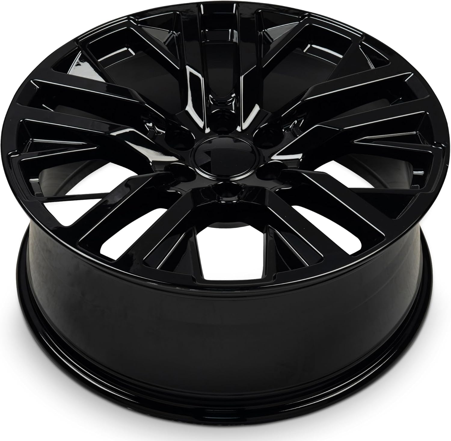 22 Inch Polished Gloss Black Rim for GMC Yukon Z6630