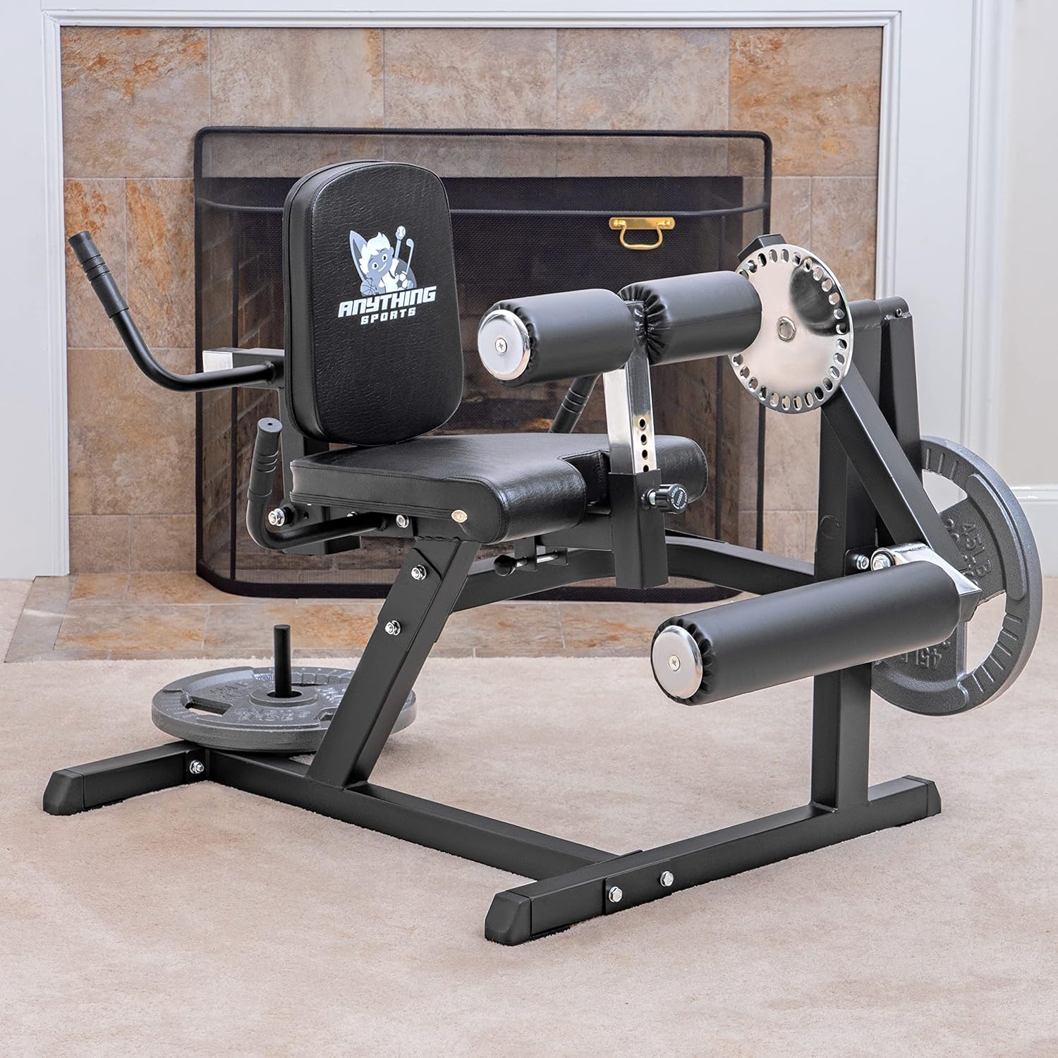 Adjustable Leg Extension and Curl Machine R1575