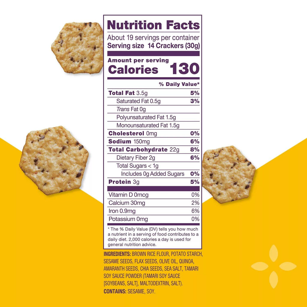 Multi-Grain Cracker with Olive Oil, 5 oz. 4-Pack U27285