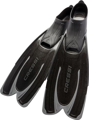 Snorkeling Fins with Self-Adjustable Full Foot Pocket Q78510