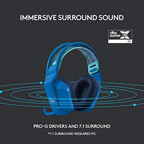Wireless Gaming Headset with Suspension Headband, RGB, Black B4551