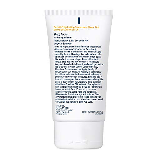 Tinted Mineral Sunscreen SPF 30 with Zinc Oxide, 1.7 oz A2356