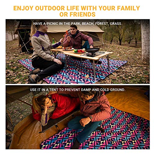 Waterproof Picnic Blanket for Camping Beach Travel E63666
