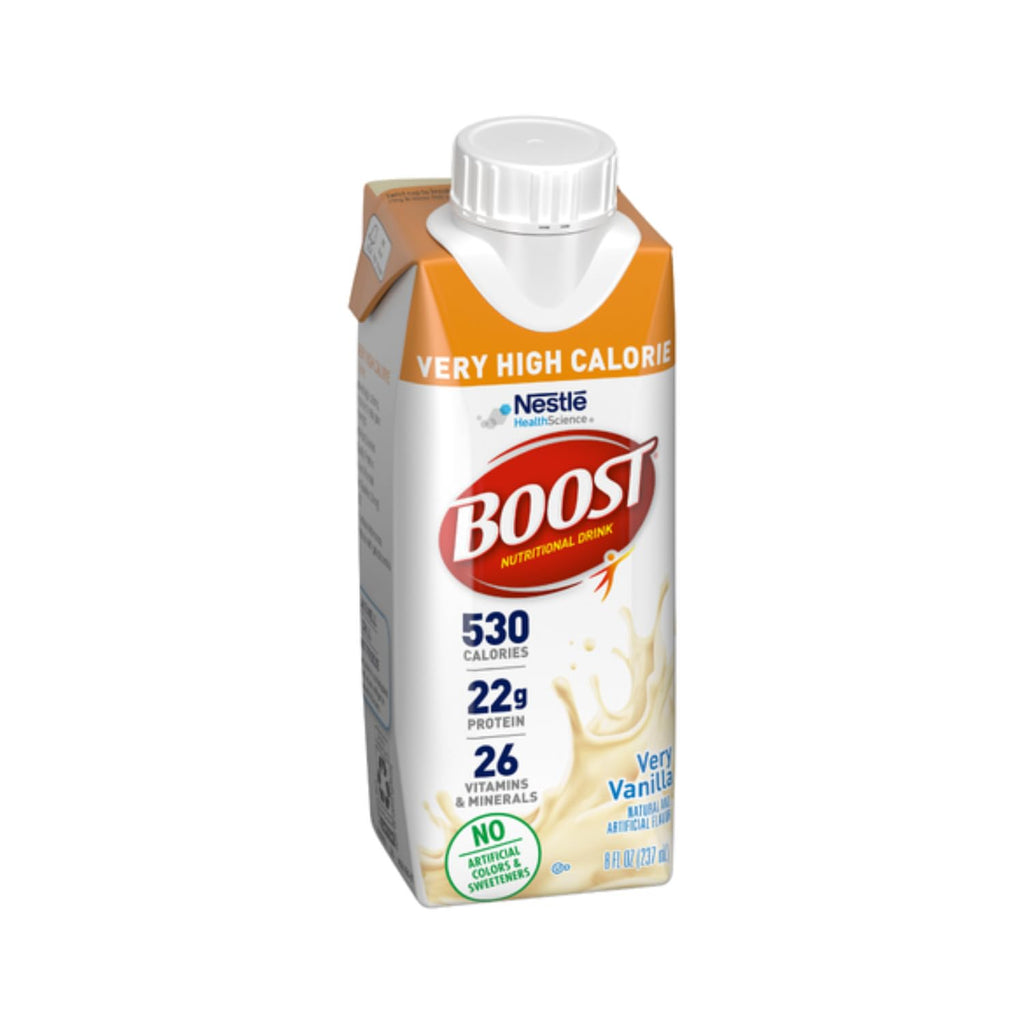 Very High Calorie Nutritional Drink, Very Vanilla, 8 FL OZ (Pack of 27) L58653