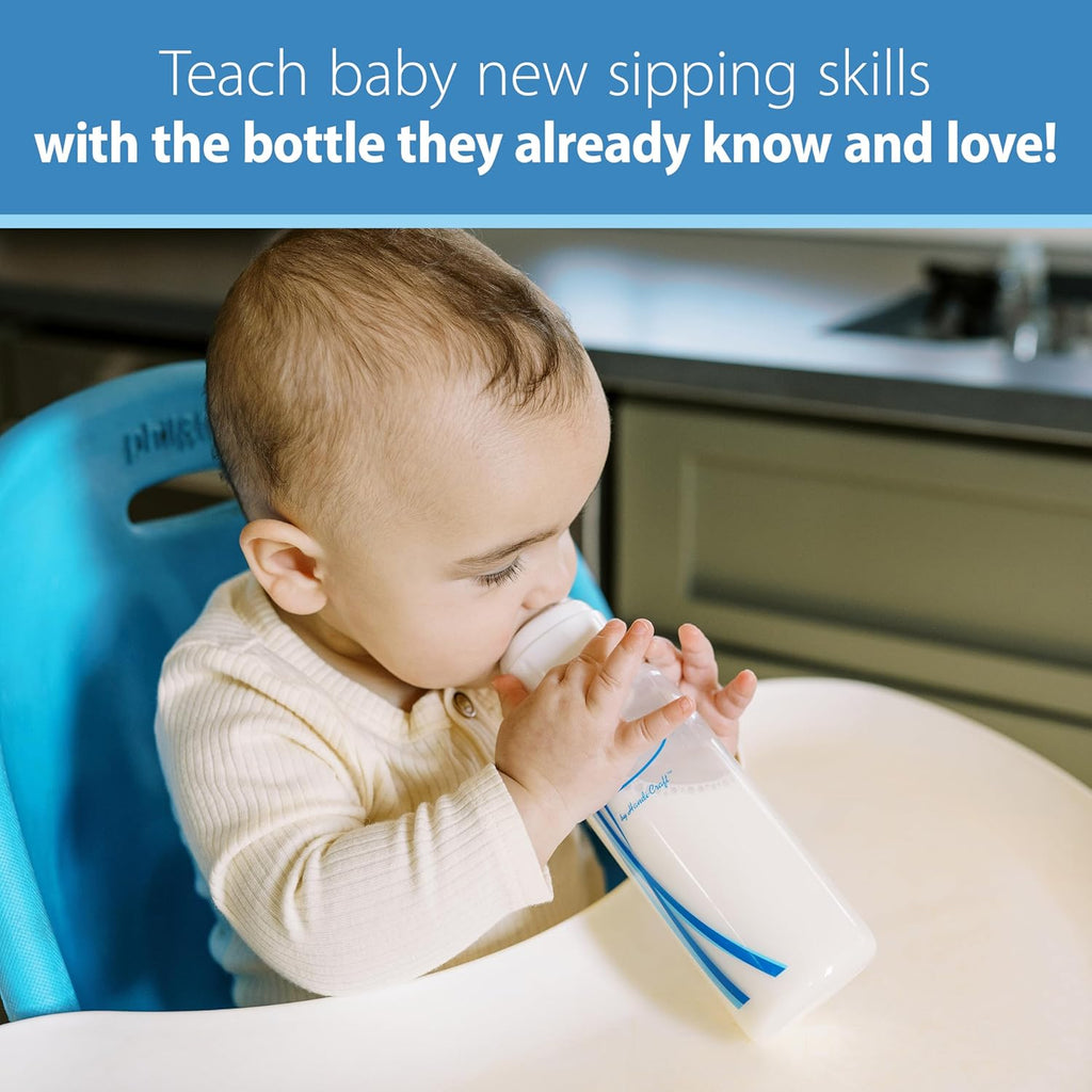 Baby Bottle Sippy Spout, Soft Silicone, 6m+, 2 Count Q379