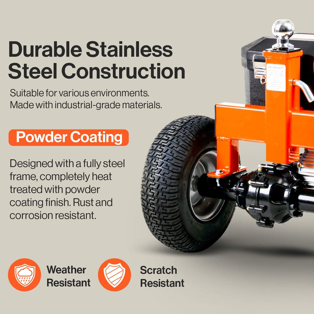 Electric Trailer Dolly 2800LBS Capacity, 450LBS Tongue Weight, 24V Powered with 2" Ball Mount U645
