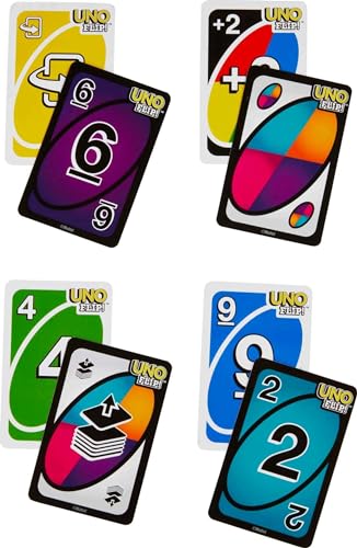 UNO Card Game for Family Night, Travel Gift in Collectible Storage Tin K760