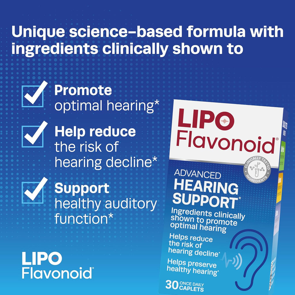 Hearing Support Daily Supplement, 40 Caplets R487