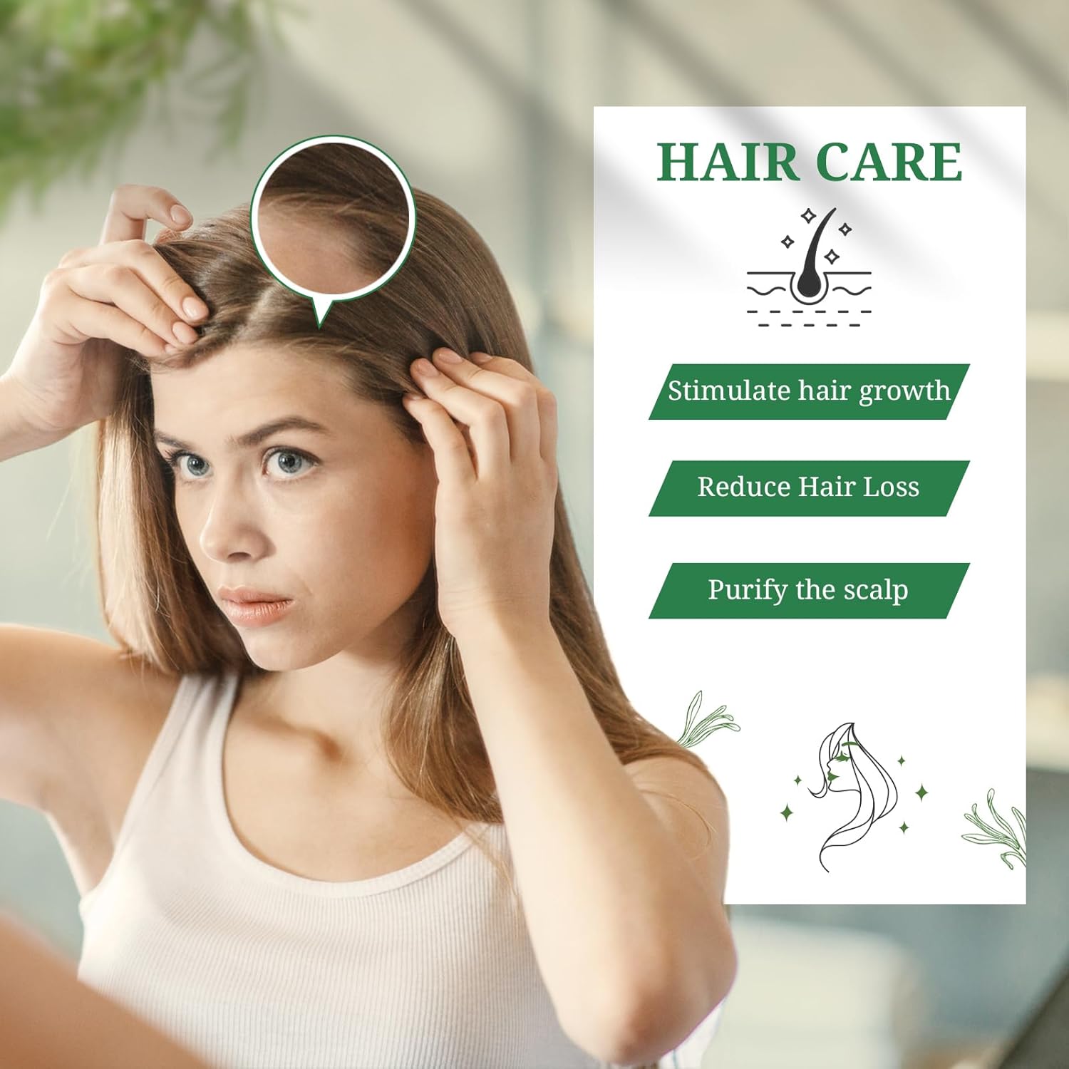 Rosemary Essential Oil for Hair, Skin & Aromatherapy, 4 fl oz Y464725