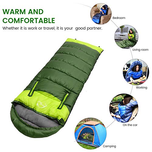 Wearable Sleeping Bag for Adults Compact Lightweight Cold Weather Camping Backpacking I6254