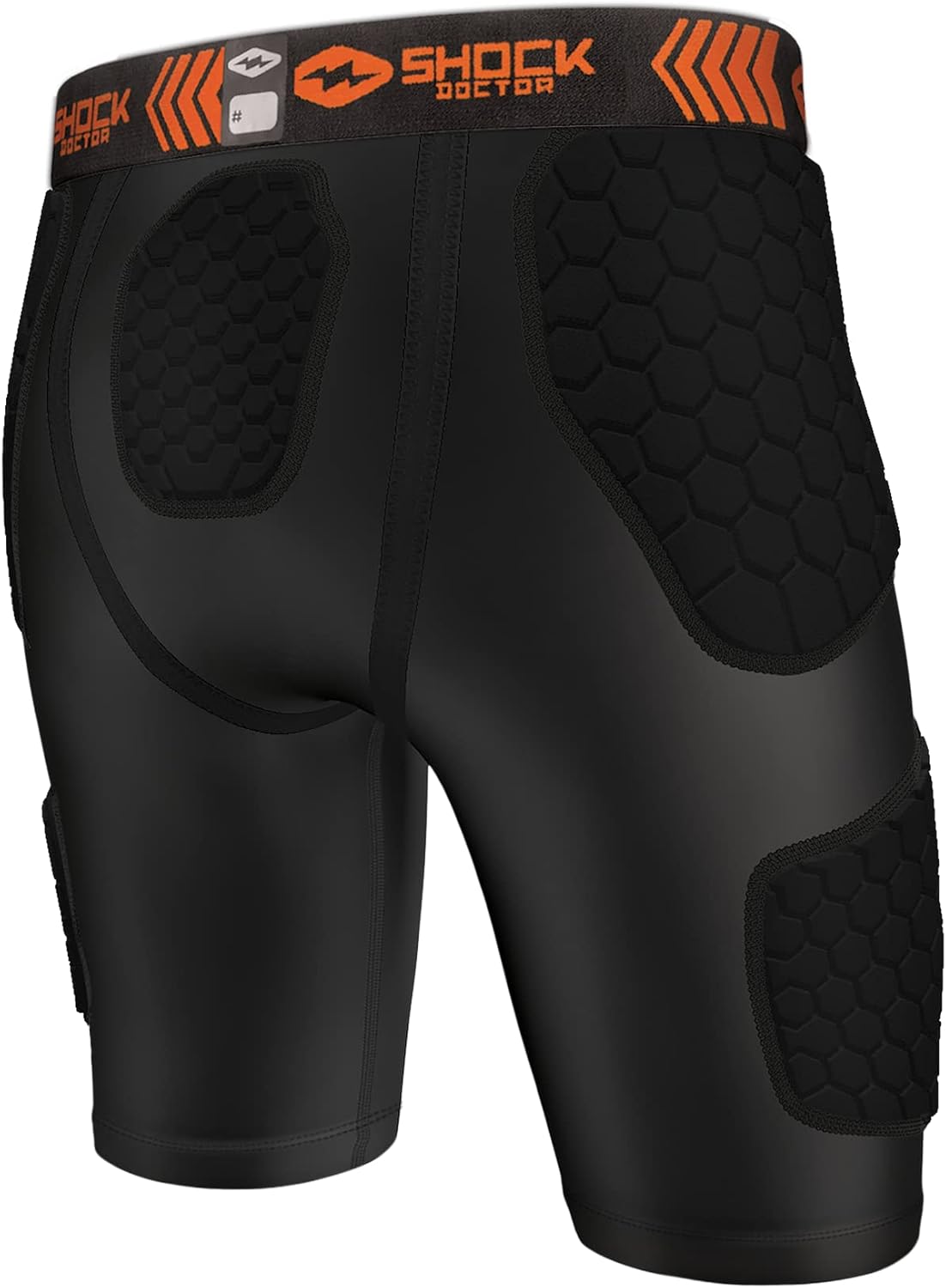 Compression Shorts with Flex Cup, Black B5105