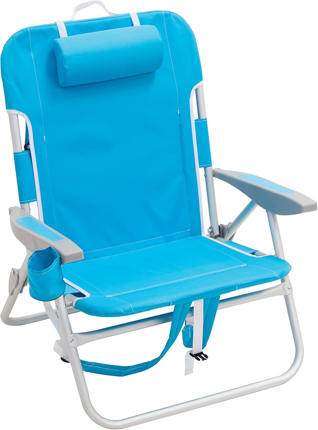 Backpack Beach Chair with 4-Position High Seat O679