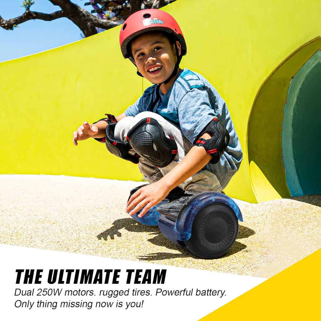 Hoverboard for Kids with LED Wheels and Headlight R336